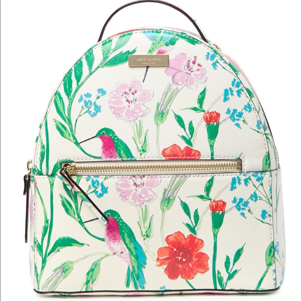 Kate Spade Hummingbird Floral Backpack
